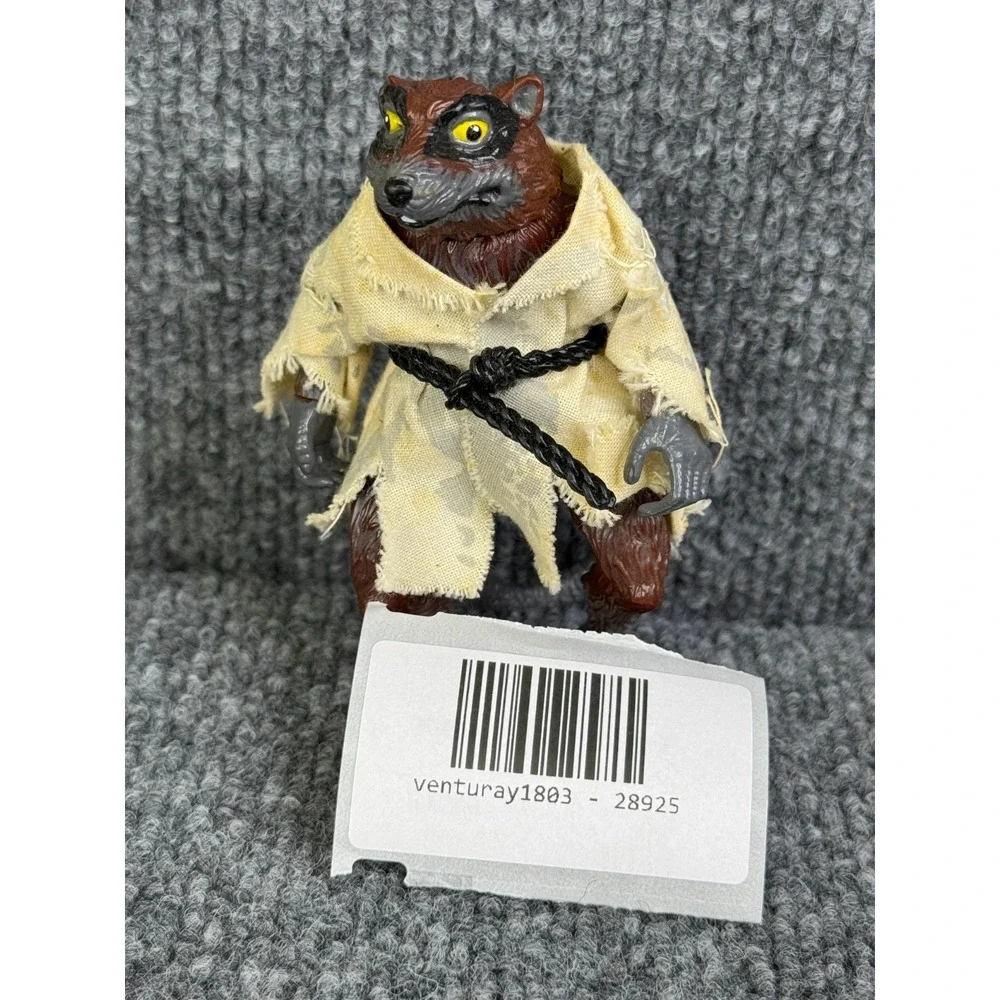 Vintage 1992 TMNT Master Splinter Figure Playmates Mirage Studios Robe Accessory
